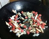 【靜靜小廚】熱狗炒麵的食譜步驟3照片