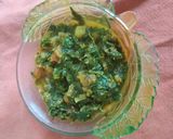 हरे चने की भाजी की सब्जी (Hare chane ki bhaji ki sabzi recipe in hindi) रेसिपी चरण 3 फोटो