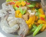 Foto langkah ke 2 dari resep 196. Tumis Buncis Labu Kuning Udang.