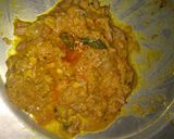 மதுரை கொத்து கறி தோசை- பச்சரிசியில் செய்தது (Kothu kari dosai recipe in tamil) ரெசிபி ஸ்டேப் 6 புகைப்படம்