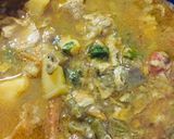 A picture of step 6 of Mix soyabean sabzi.