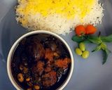 عکس مرحله 9 از دستور خورشت تره کردی