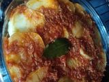 ڨراتان البطاطا و اللحم المفروم 🥔🥘