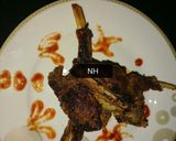 A picture of step 12 of LAMB Chops.