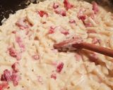 A picture of step 7 of Mac and cheese with bacon.