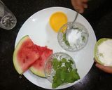 ওয়াটার মেলন মোহিত (Watermelon Mojito Recipe in Bengali) রেসিপি ধাপ - 2 ছবি