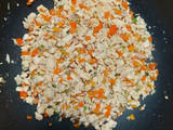 Roti Goreng isi Ayam Sayur