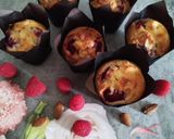 A picture of step 3 of Raspberry Almond Muffins (Egg Whites).