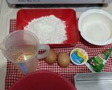 Foto langkah ke 1 dari resep Bolu santan kukus.