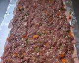 A picture of step 4 of Beef and Pork Meat Roll.