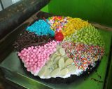 Foto langkah ke 6 dari resep Pizza brownis 2 telur.
