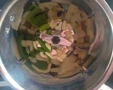 A picture of step 2 of Soyachunks kebabs.