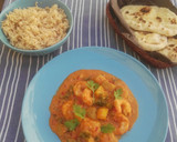 Foto del paso 14 de la receta: Curry rojo de langostinos y mango con arroz jazmín