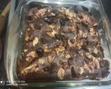 A picture of step 11 of Eggless Date and Walnut Cake.