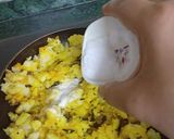A picture of step 2 of Vegetables bread chop.