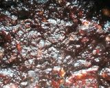A picture of step 7 of Marie Biscuit Cake.