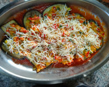 Foto del paso 8 de la receta: Lasaña de berenjena rellena de verduras