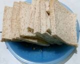 Foto langkah ke 1 dari resep Puding Roti Tawar Kukus.