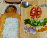 Foto langkah ke 1 dari resep Nasi goreng telur tuna bumbu sederhana rasa luar biasa.