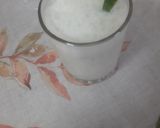 A picture of step 3 of #cucumber lassi.