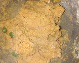 A picture of step 3 of Wheat flour Khichu.