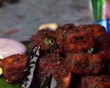 A picture of step 13 of Chettinad Paneer Fry.