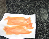 Foto del paso 4 de la receta: Sopa fría de melón con crujiente de jamón