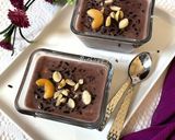 A picture of step 4 of Chak Hao Kheer (Black Rice Pudding - Manipuri style).