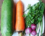 Hình bước làm 2 của món Canh BÍ ĐAO cuộn tôm thịt