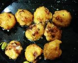A picture of step 3 of Our Western Odisha 's favorite Khoya Rasbara.