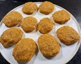 Foto del paso 3 de la receta: Hamburguesas de garbanzos y calabaza sin TACC