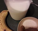 Foto del paso 1 de la receta: Licuado de chocolate con plátano