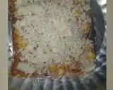 A picture of step 3 of Corn Cheese Bread Pizza.