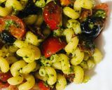 Foto del passaggio 2 della ricetta Cavatappi freddi al pesto di rucola