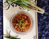 A picture of step 6 of Bottle gourd bhartha.