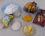 Foto langkah ke 1 dari resep Roti Manis Isi Pisang Coklat.