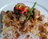 รูปขั้นตอนการทำที่ 4 ของ ผัดเผ็ดเครื่องในไก่ สูตรคีโต