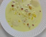 A picture of step 5 of Ras malai.