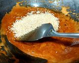 A picture of step 2 of Murmura Til Gud Ladoo - Puffed Rice Sesame Jaggery Ladoo.