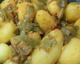 Foto del paso 4 de la receta Judías verdes con patata, ajos y pimentón😋