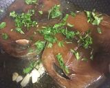Foto del paso 6 de la receta: Bonito con patatas y reducción de Soja con balsámico de fresa