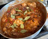 A picture of step 4 of Easy Chicken Afritada.