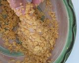 A picture of step 5 of Breadcrumb chicken drumsticks two ways.