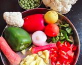 A picture of step 1 of Foxtail millet Upma kangani upma.