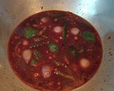 A picture of step 9 of Cabbage Manchurian.