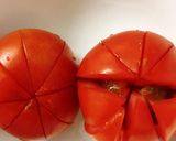 Hình bước làm 1 của món Cà chua hấp