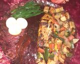 A picture of step 7 of Fish with soutay Vegetables & Baked Fishy Parcels.