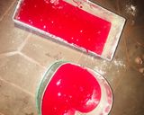 A picture of step 2 of Red velvet cake🎂.