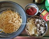 Foto langkah ke 1 dari resep 🍄Mushroom Spaghetti 🍄.