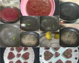 A picture of step 8 of Ragi Beetroot Dhokla.